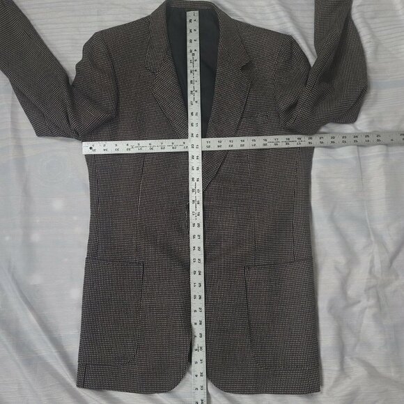 Angelo Donati Men's Single Breasted Wool Sport Coat 40 Long - Picture 10 of 12